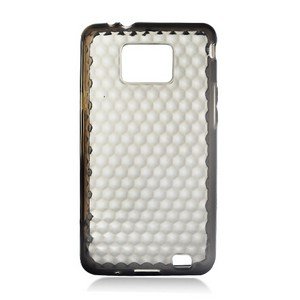 For Samsung Galaxy S II 4G TPU Case H-Clear -Smoke
