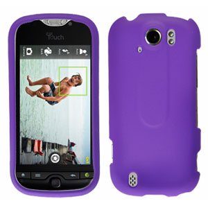 FOR HTC MyTouch 4G Slide cover hard case Purple
