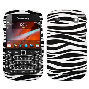 For BlackBerry Bold 9900 4G Cover Hard Case Zebra