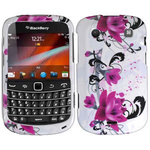 For BlackBerry Bold 9930 9900 4G Cover Hard Case W-Flower