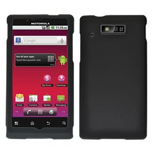 For Motorola Triumph WX435 Cover Hard Case Black