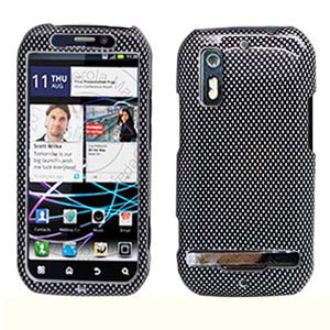 For Motorola Photon 4G / Electrify Cover Hard Case Carbon Fiber