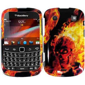 For BlackBerry Bold 9930 9900 4G Cover Hard Case F-Skull