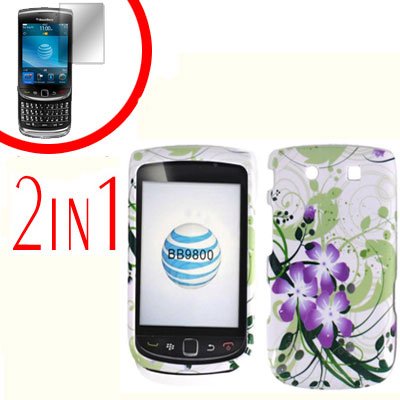 For BlackBerry Torch 9810 4G Cover Hard Case G-LiLy +Screen Protector