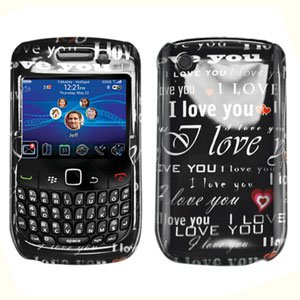 FOR BLACKBERRY CURVE 3G 9300 9330 COVER HARD CASE B-ILU