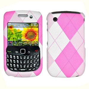 FOR BLACKBERRY CURVE 3G 9300 9330 COVER HARD CASE PK-Plaid