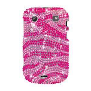 For BlackBerry Bold 9930 9900 4G Cover Hard Case Crystal Bling P-Zebra