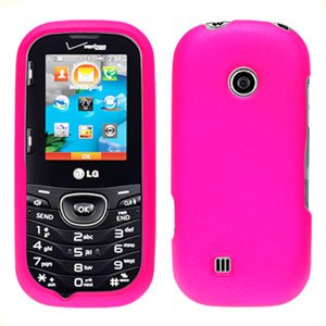 For LG Cosmos 2 VN251 Cover Hard Case H-Pink