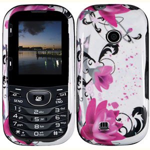 For LG Cosmos 2 VN251 Cover Hard Case W-Flower