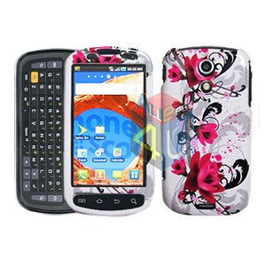 For Samsung Galaxy S Epic 4G D700 Cover Hard Case W-Flower