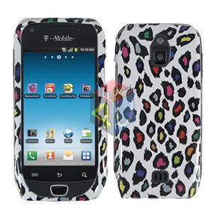 For Samsung Exhibit 4G T759 Cover Hard Case R-Leopard
