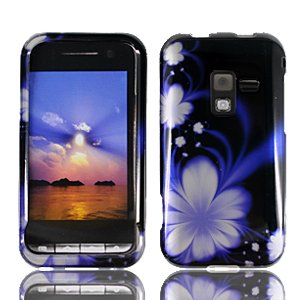 For Samsung Conqure 4G D600 Cover Hard Case B-Flower