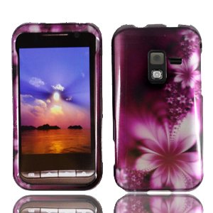 For Samsung Conqure 4G D600 Cover Hard Case L-Flower