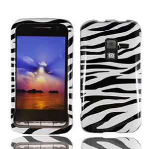 For Samsung Conqure 4G D600 Cover Hard Case Zebra