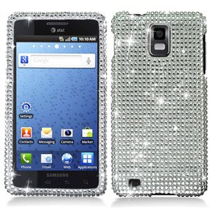 For Samsung Galaxy S infuse i997 Cover Hard Case Crystal Bling Clear