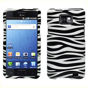 For AT&T Samsung Galaxy S II SGH-i777 Cover Hard Case Zebra
