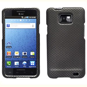 For AT&T Samsung Galaxy S II SGH-i777 Cover Hard Case Carbon Fiber
