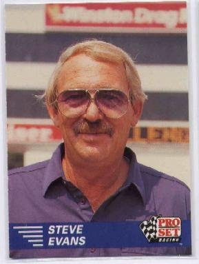 1991 Pro Set NHRA Steve Evans Racing Card #109 (CK0075)