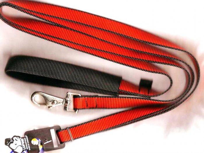Lupine 6ft. Lead Red/black trim
