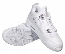 Jordan Retro 4 wht/met/silv