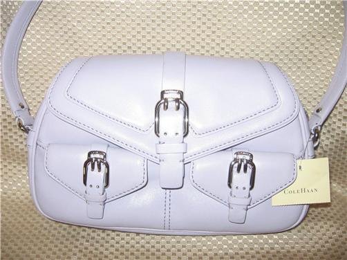 Cole Haan Lavender Leather Purse Handbag New