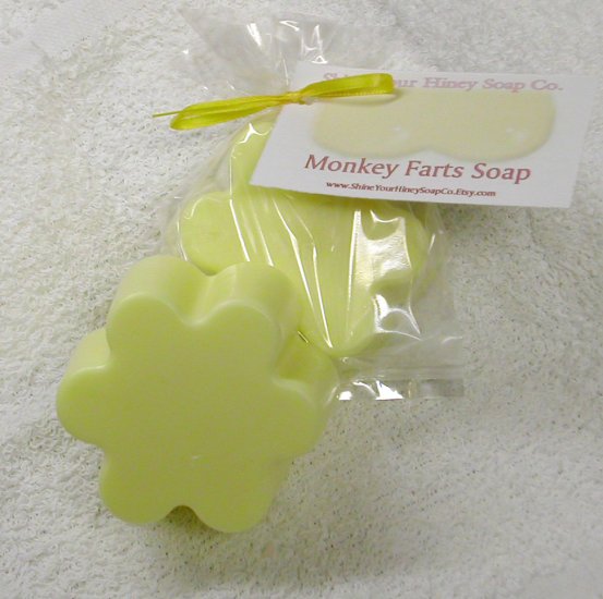 Monkey Farts Glycerin MP Soap Shine Your Hiney