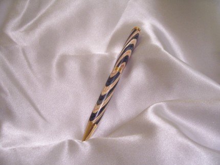 Unique Handcrafted Wood Cross Style Ink Pen