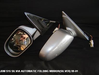 JDM S15 AUTOMATIC FOLDING MIRRORS(SILVER)
