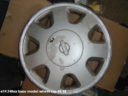 s14 240sx oem 1 base model hub cap