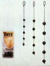 SE1223 -03- Small - Onyx Love Beads