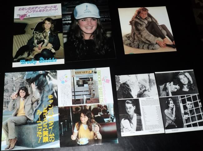 Brooke Shields clippings #9 + Sylvester Stallone FINAL