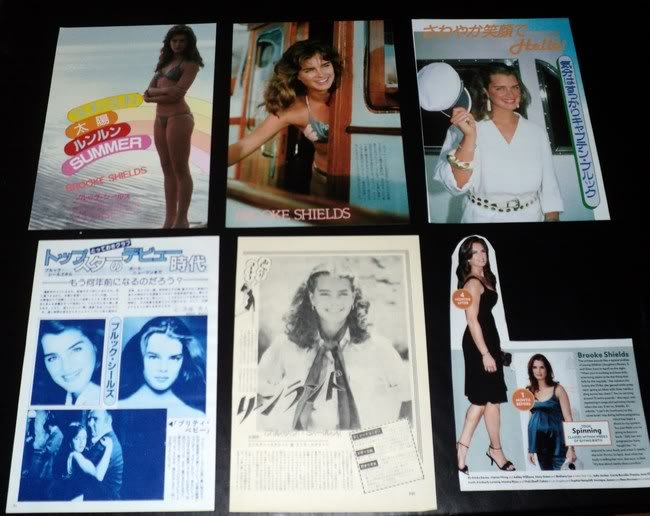 Brooke Shields clippings #7 + Sylvester Stallone FINAL