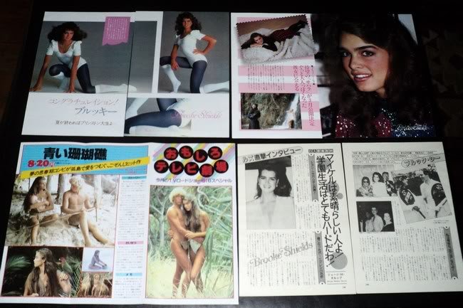 Brooke Shields full page clippings #3 80s Japan FINAL
