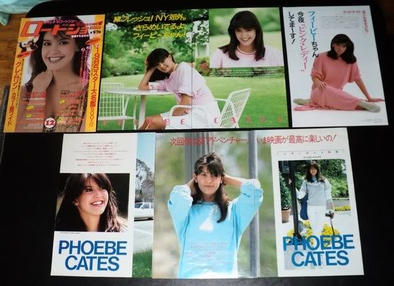 Phoebe Cates clippings pack #2 Japan 80s FINAL SALE!