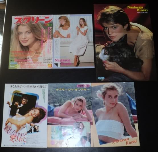 Nastassja Kinski clippings centerfold Japan 80s FINAL!