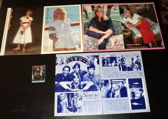 Olivia Newton-John clippings pack Japan 80s FINAL SALE!