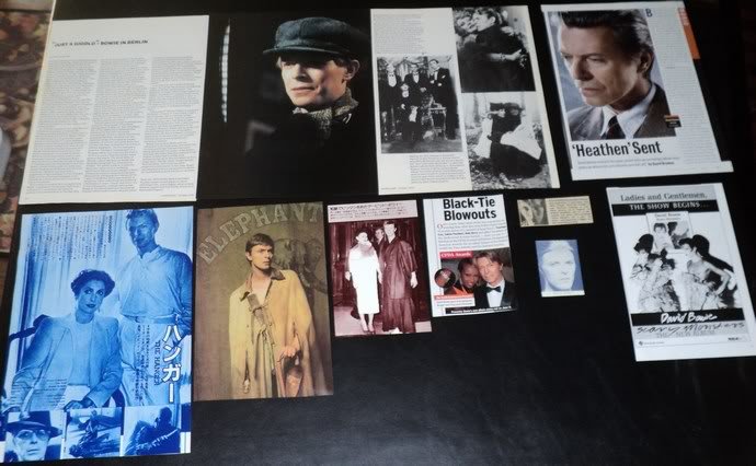 David Bowie clippings pack FINAL SALE