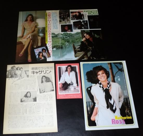Katharine Ross clippings Japan Sam Elliott FINAL SALE