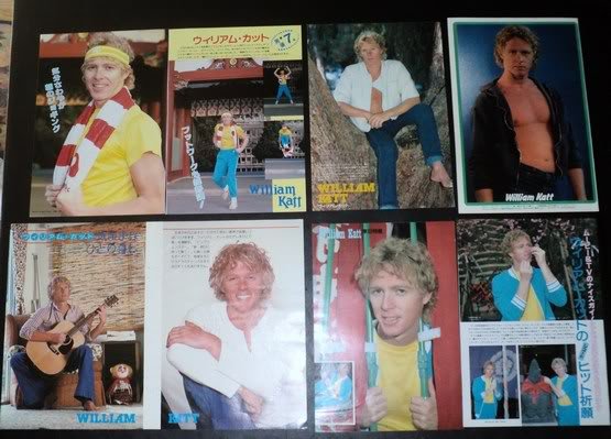 William Katt clippings pack Japan 80s 70s FINAL SALE