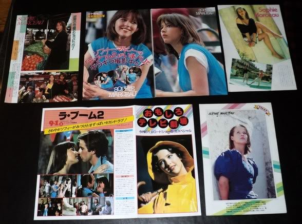 Sophie Marceau clippings pack #3 Japan 80s FINAL SALE