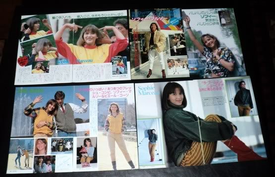 Sophie Marceau clippings pack #10 Japan 80s FINAL