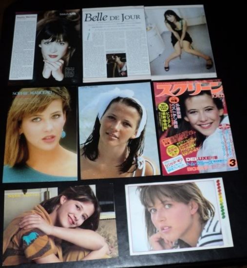 Sophie Marceau clippings #6 Japan 80s USA 90s FINAL!