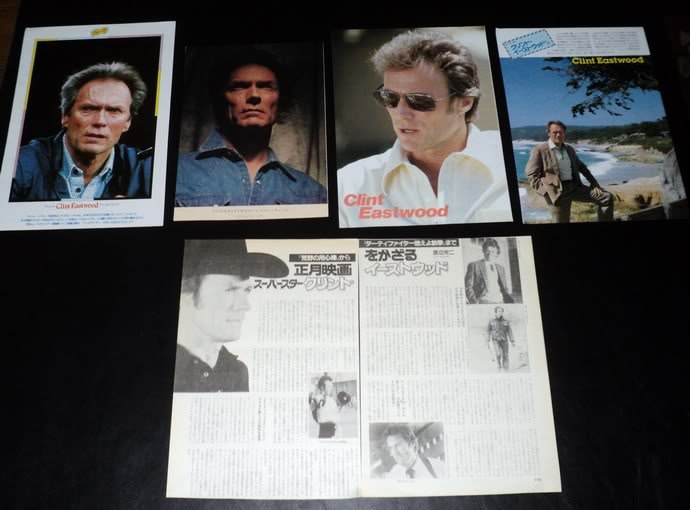 Clint Eastwood clippings pack #3 FINAL SALE