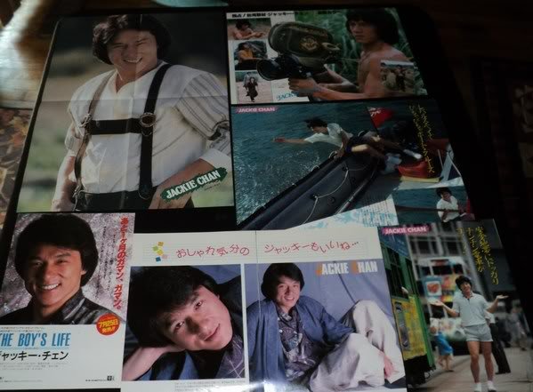 Jackie Chan clippings pack #1 80s Japan FINAL SALE