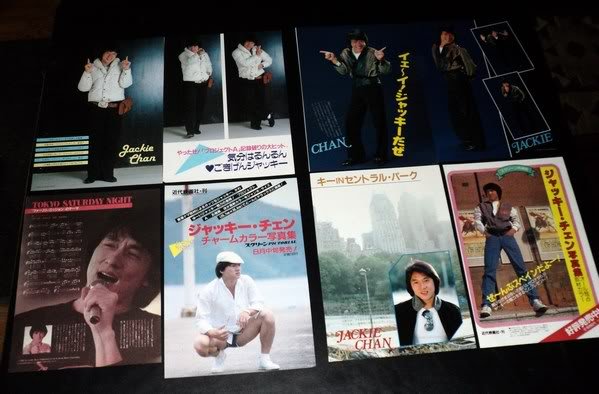 Jackie Chan clippings pack #4 Japan 80s FINAL SALE