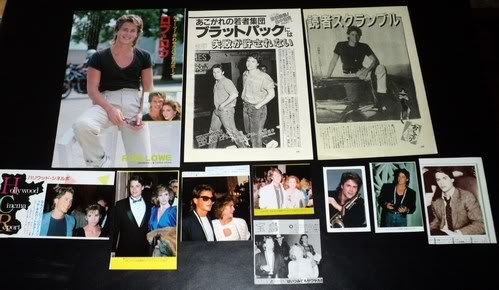 Rob Lowe clippings Japan 80s + Melissa Gilbert FINAL