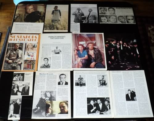 Marlon Brando clippings pack #3 FINAL SALE