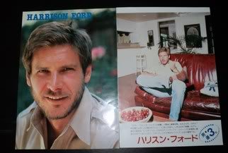 Harrison Ford clippings Phoebe Cates Tatum O'Neal Japan