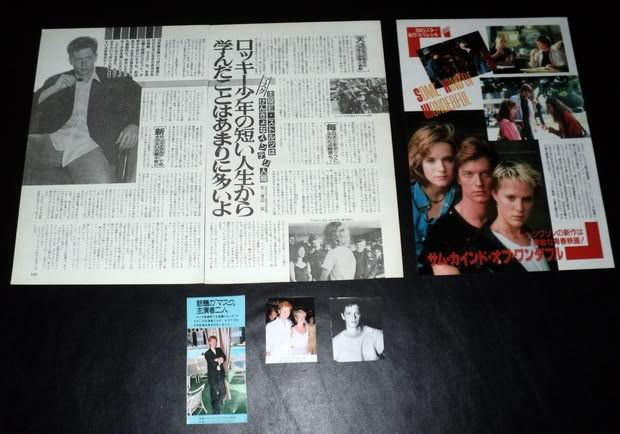 Eric Stoltz clippings pack Japan FINAL SALE