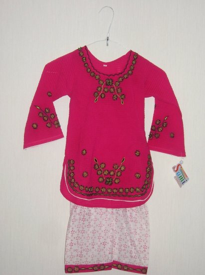 Girls Kurta Shalwar - Different size and colors